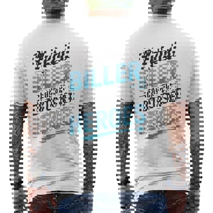 認定医療ビラーアパレル医学病院の仕事 メンズTシャツ バックプリント