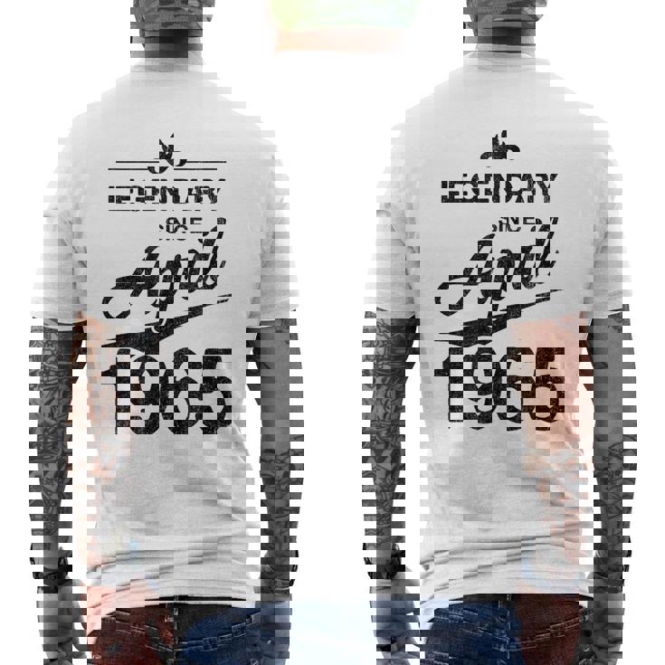 還暦 1965年4月生まれ 60歳 ヴィンテージ メンズTシャツ バックプリント