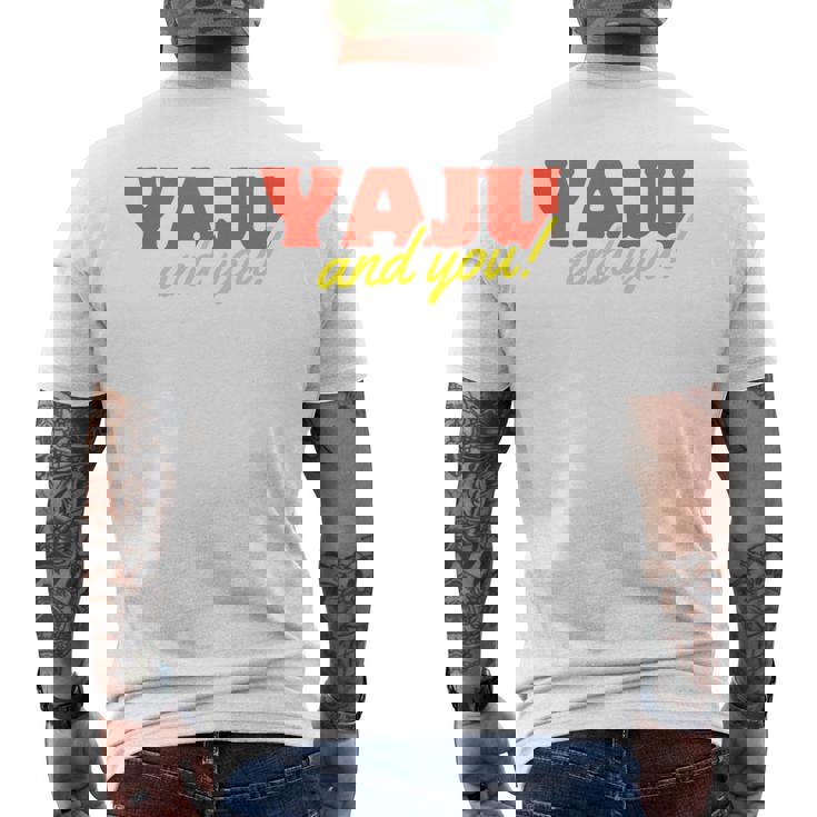 野獣先輩 真夏の夜の淫夢 田所浩二 淫ミュ Yaju&U 長袖tシャツ メンズTシャツ バックプリント