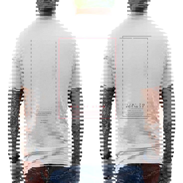 鉄腕アトムhadowアトム Ctezuka Productions メンズTシャツ バックプリント