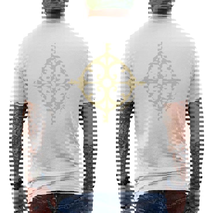 黒猫のウィズ 幻想銀行 メンズTシャツ バックプリント