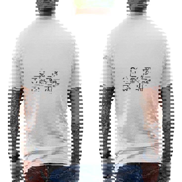 龍体文字 きに むく つる えて アウワ フトマニ図 神代文字 龍神様 縄文 かっこいい 開運 言霊 お守り 長袖tシャツ メンズTシャツ バックプリント