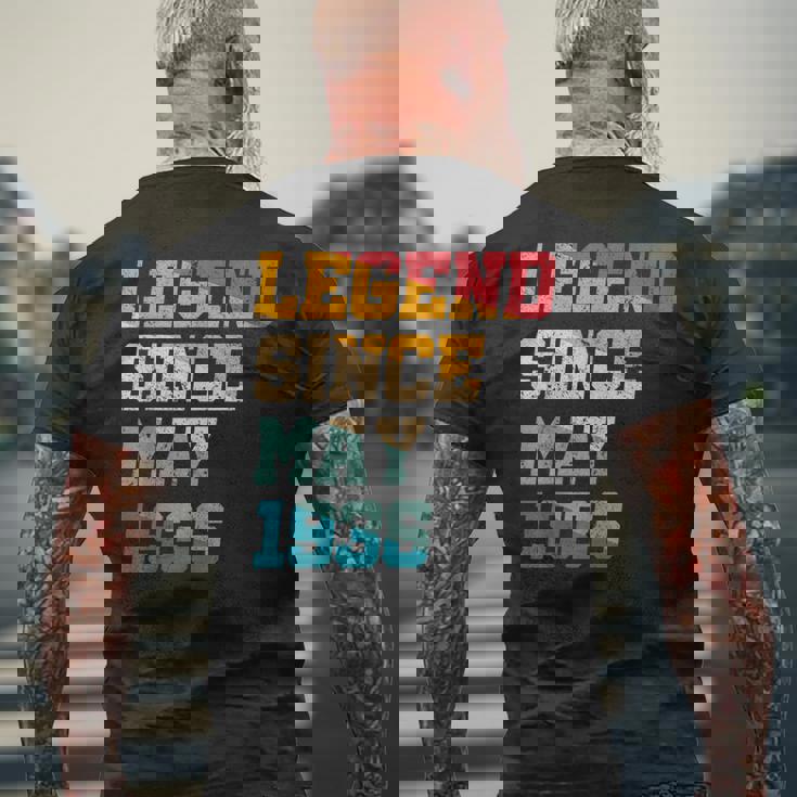 1936年5月以来の伝説 面白い 89歳 レトロ 89歳の誕生日 メンズTシャツ バックプリント 高齢者への贈り物