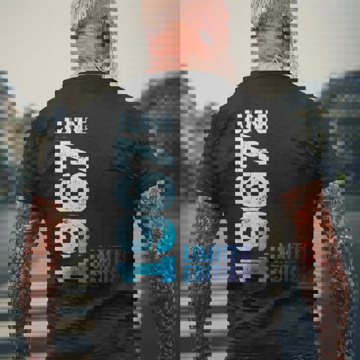 1967年6月、1967年レトロ、1967年ヴィンテージ限定版、1967年。 メンズTシャツ バックプリント 高齢者への贈り物