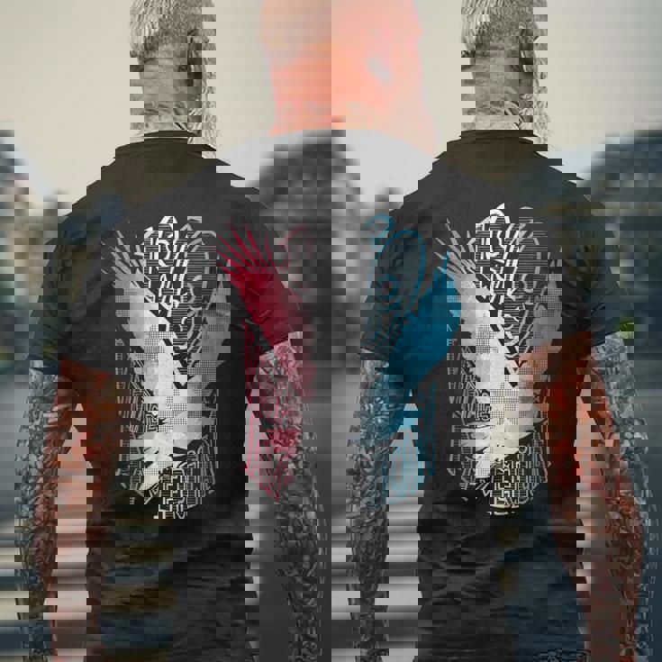 1969 イーグル ヴィンテージ アメリカン 誕生日 メンズTシャツ バックプリント 高齢者への贈り物