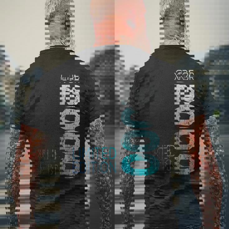 2000年10月 限定版 レトロ 2000 ヴィンテージ 2000年 メンズTシャツ バックプリント 高齢者への贈り物