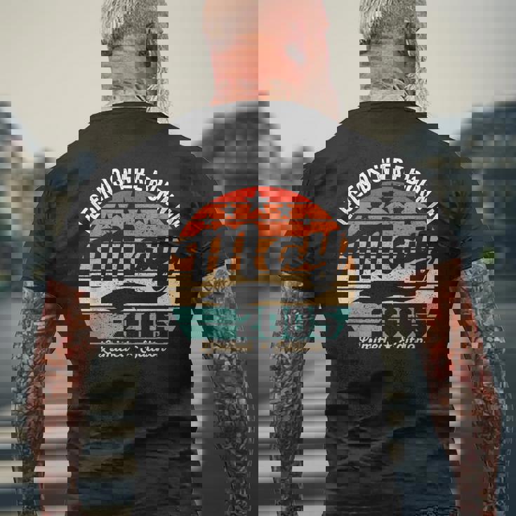 2005年5月に誕生したヴィンテージ20歳の誕生日レジェンド。 メンズTシャツ バックプリント 高齢者への贈り物