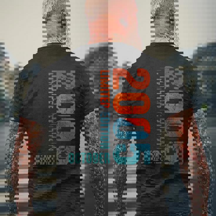 2005年以来 限定版 2005年10月 2005年 レトロ 2005 メンズTシャツ バックプリント 高齢者への贈り物