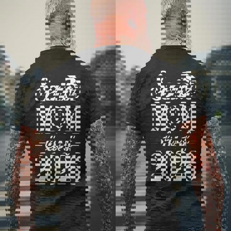 2026年のシニアママクラスシニアママ2026面白い メンズTシャツ バックプリント 高齢者への贈り物