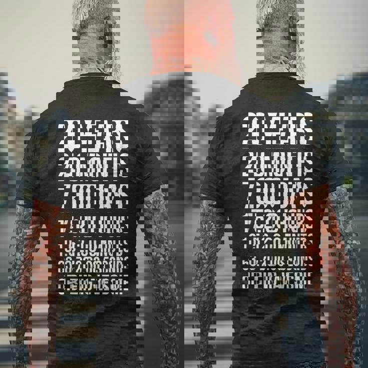 20歳の誕生日ギフト 20歳向け メンズTシャツ バックプリント 高齢者への贈り物