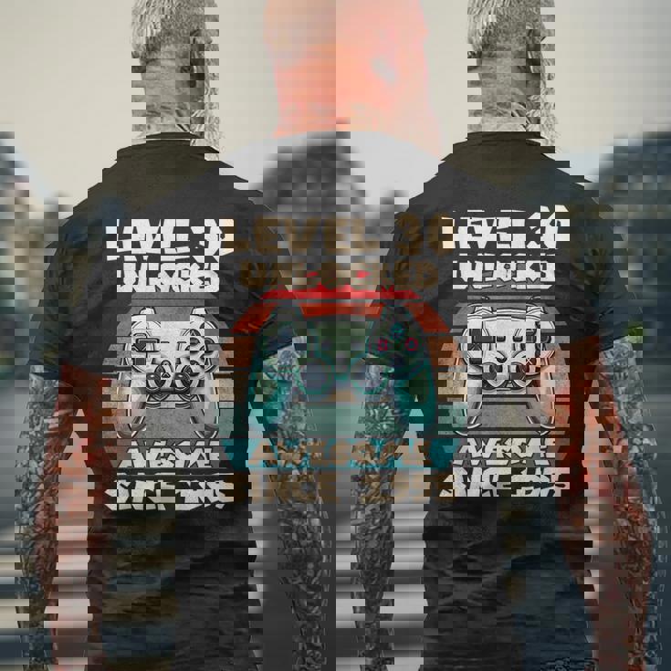 30歳の誕生日 ゲーマー 30歳 30歳 誕生日 30歳 男性 メンズTシャツ バックプリント 高齢者への贈り物