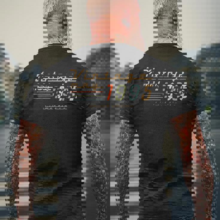 30歳の誕生日プレゼント 男性用 1995年5月 30歳 誕生日 メンズTシャツ バックプリント 高齢者への贈り物