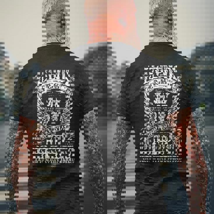 38歳の誕生日プレゼント 男性用 1987年5月 誕生日 面白い メンズTシャツ バックプリント 高齢者への贈り物