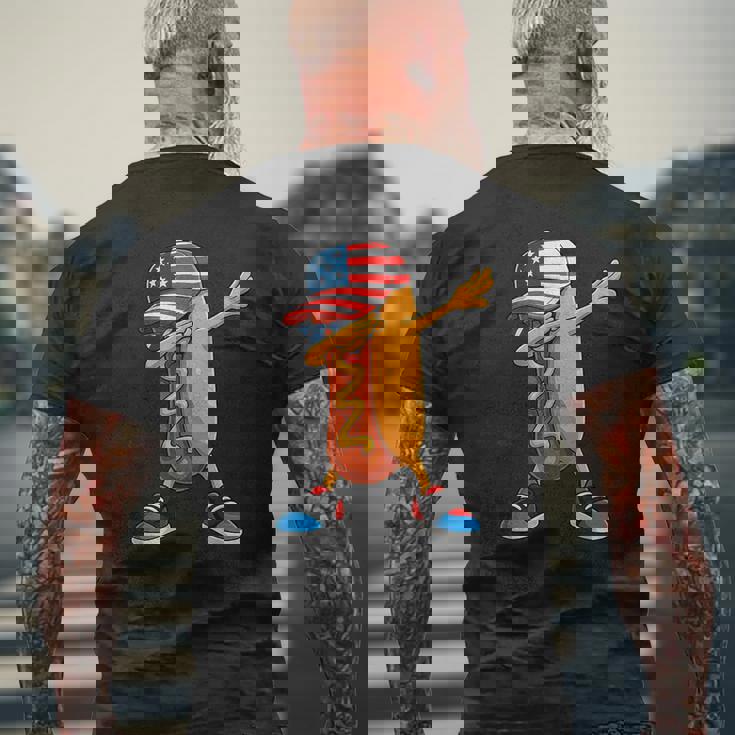 4Th Of July ホットドッグ 面白い 4Th Of July キッズ 男の子 メンズTシャツ バックプリント 高齢者への贈り物