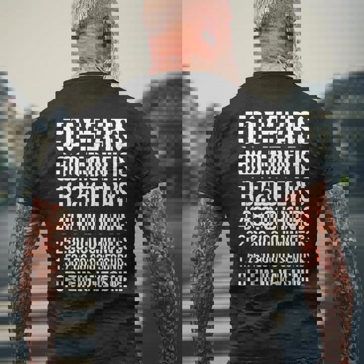 50歳の誕生日ギフト 50歳 メンズTシャツ バックプリント 高齢者への贈り物