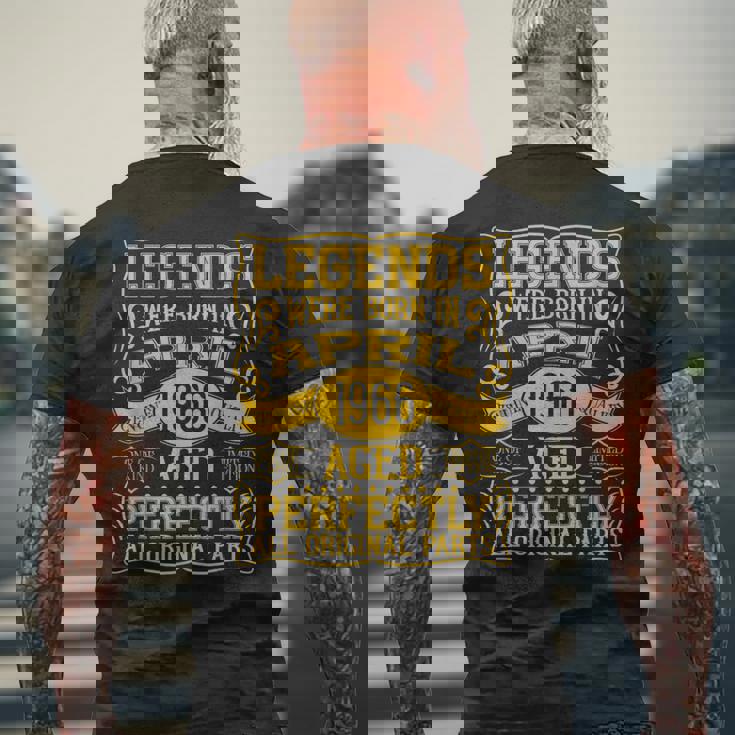 59歳の誕生日伝説は1966年4月に誕生しました。 メンズTシャツ バックプリント 高齢者への贈り物