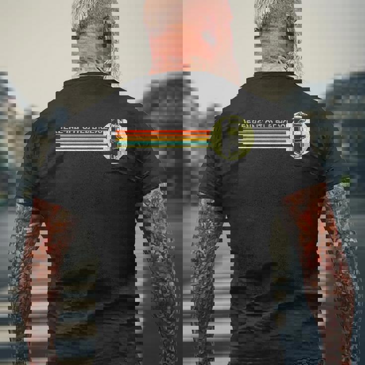 80年代ビデオゲーム ヴィンテージ レトロ アーケード オールドスクール メンズTシャツ バックプリント 高齢者への贈り物