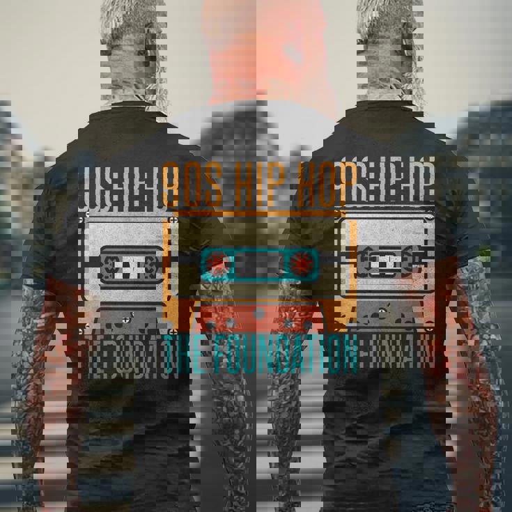 90S ヒップホップ The Foundation 90S ヒップホップ メンズTシャツ バックプリント 高齢者への贈り物