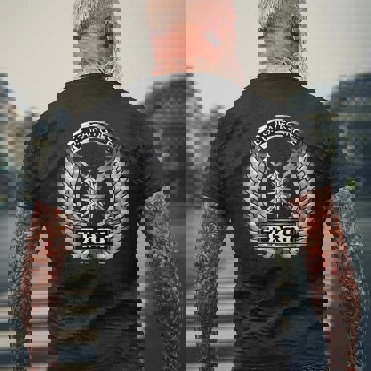 Air Force Tactical Air Control Party Tacp バッジ メンズTシャツ バックプリント 高齢者への贈り物