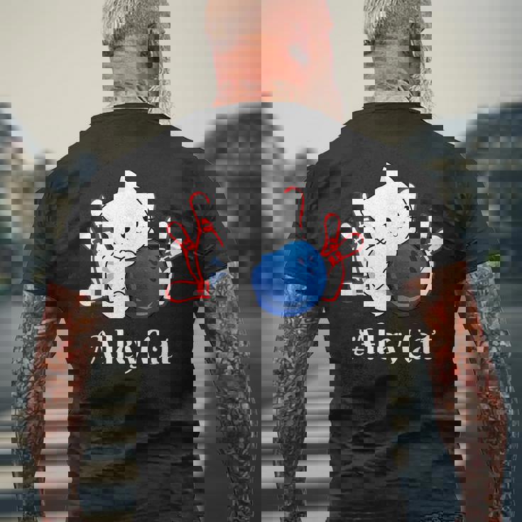 Alley Cat ボーリングtシャツ メンズTシャツ バックプリント 高齢者への贈り物