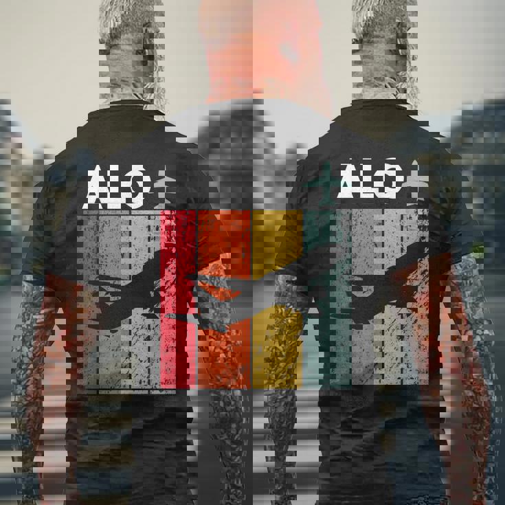 Alo ウォータールー空港 メンズTシャツ バックプリント 高齢者への贈り物