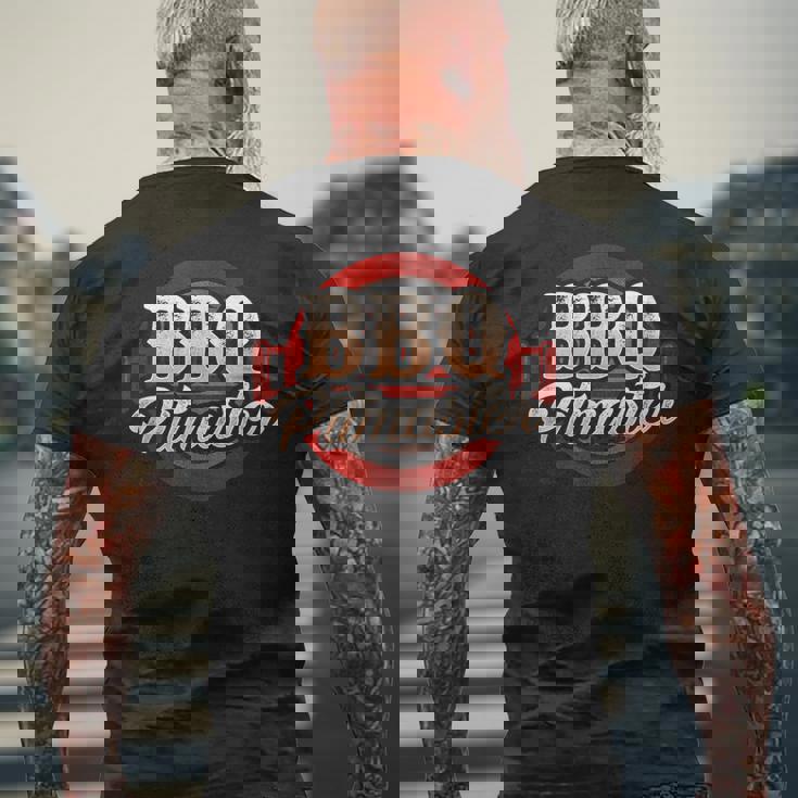 Bbq ピットマスター Bbqパーティーギフト ピットマスター メンズTシャツ バックプリント 高齢者への贈り物