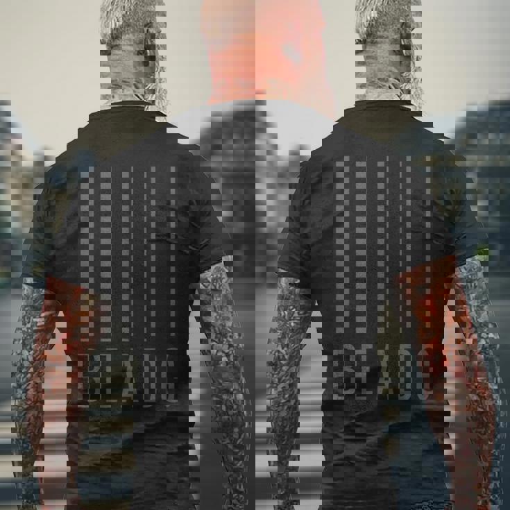 Beadg 5弦ベースギター Bassist メンズTシャツ バックプリント 高齢者への贈り物