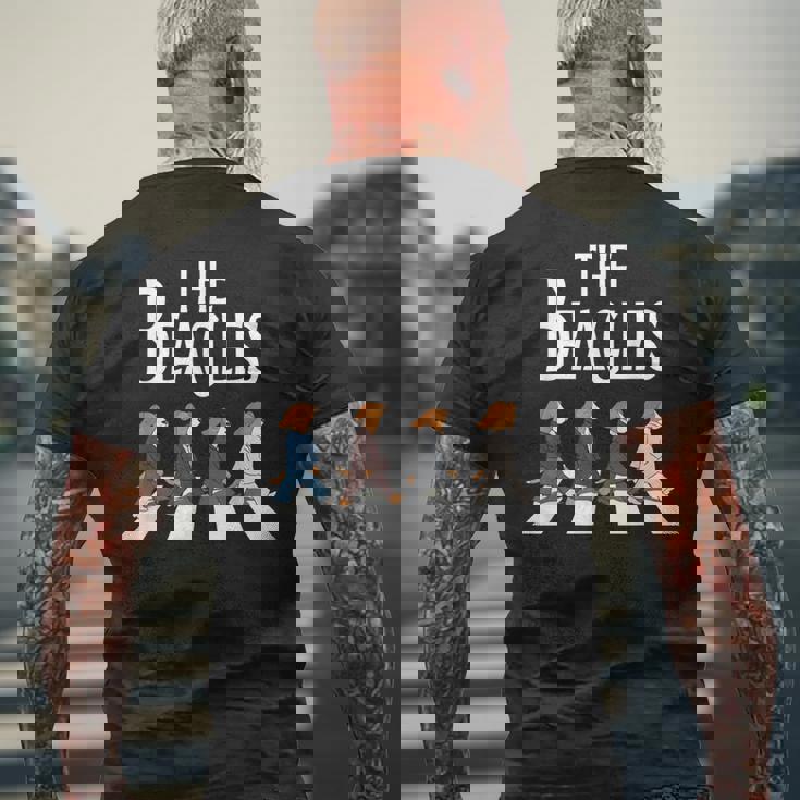 The Beagles Classic Beagle Owner ビーグル犬 メンズTシャツ バックプリント 高齢者への贈り物