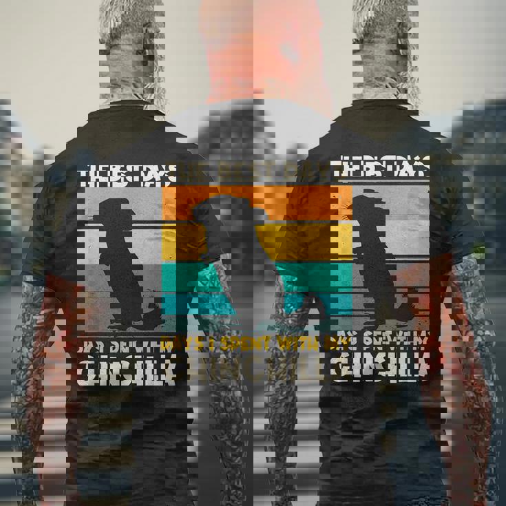 The Best Days Chinchilla チンチラ メンズTシャツ バックプリント 高齢者への贈り物