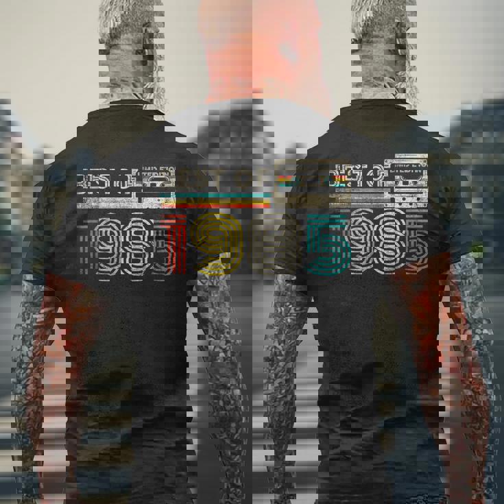 Best Of 1985 Classic Birthday 1985 Cassette Tapeintage メンズTシャツ バックプリント 高齢者への贈り物