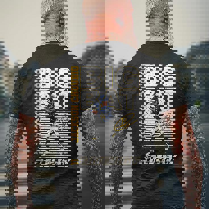 Big Bat Energy Jackson Chourio Milwaukee Baseball Mlbpa メンズTシャツ バックプリント 高齢者への贈り物