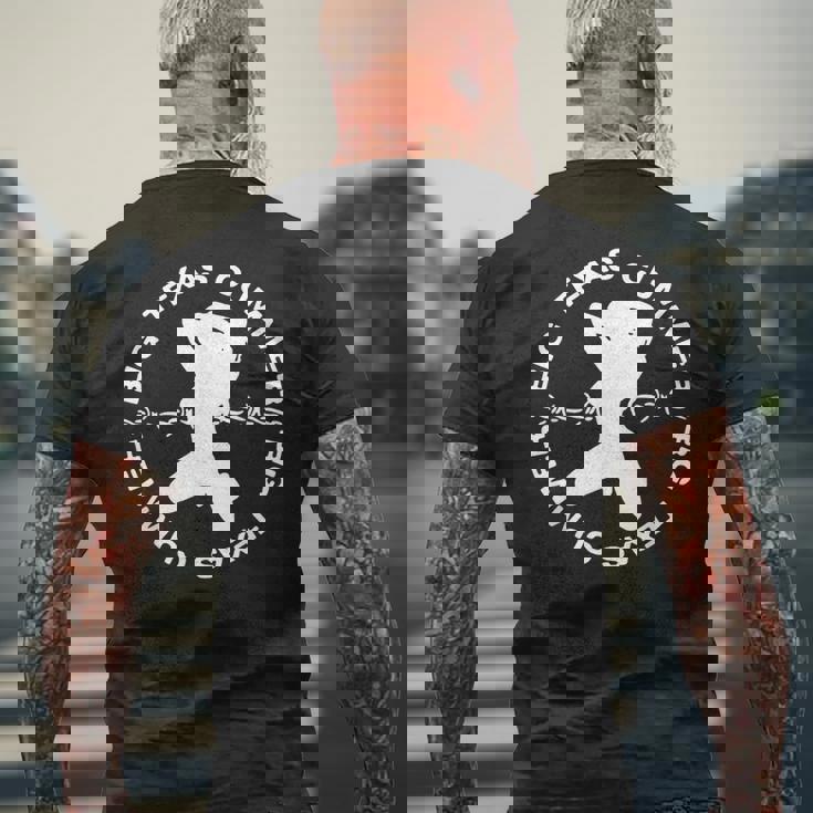 Big Texas Cummer セクシーガール 面白い メンズ ボーイズ メンズTシャツ バックプリント 高齢者への贈り物