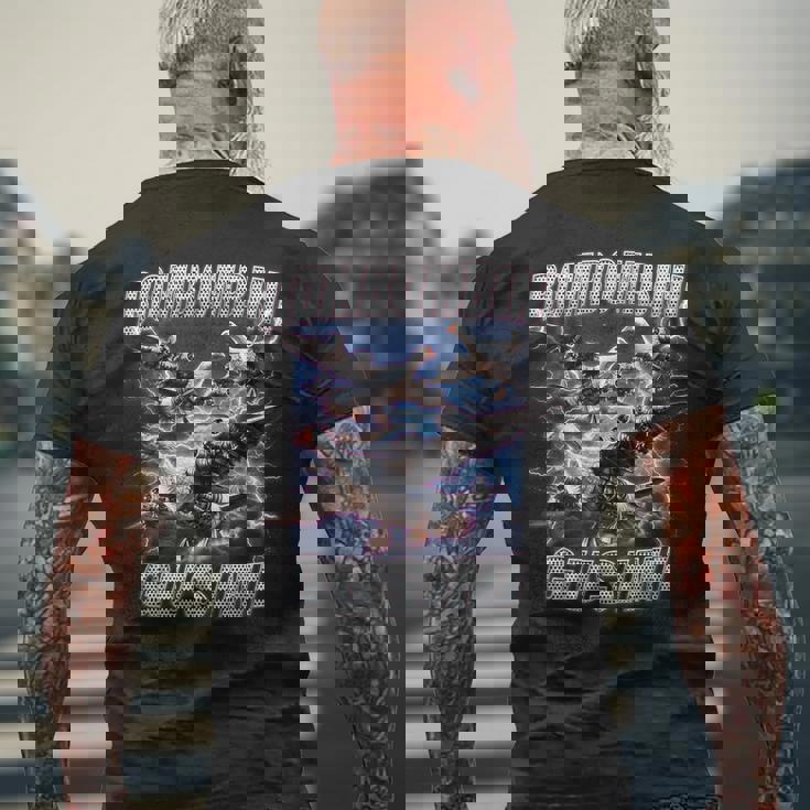 Bombombini Gusini 面白いイタリアンブレインロットミーム メンズTシャツ バックプリント 高齢者への贈り物