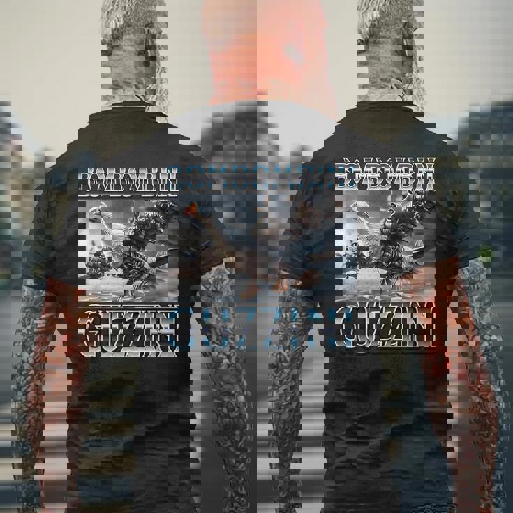 Bombombini Guzzini イタリアのブレインロットミーム メンズTシャツ バックプリント 高齢者への贈り物