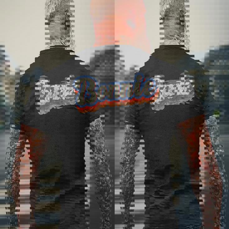 Bonnie 名前入りシャツ カスタムレタリング 70年代 メンズTシャツ バックプリント 高齢者への贈り物