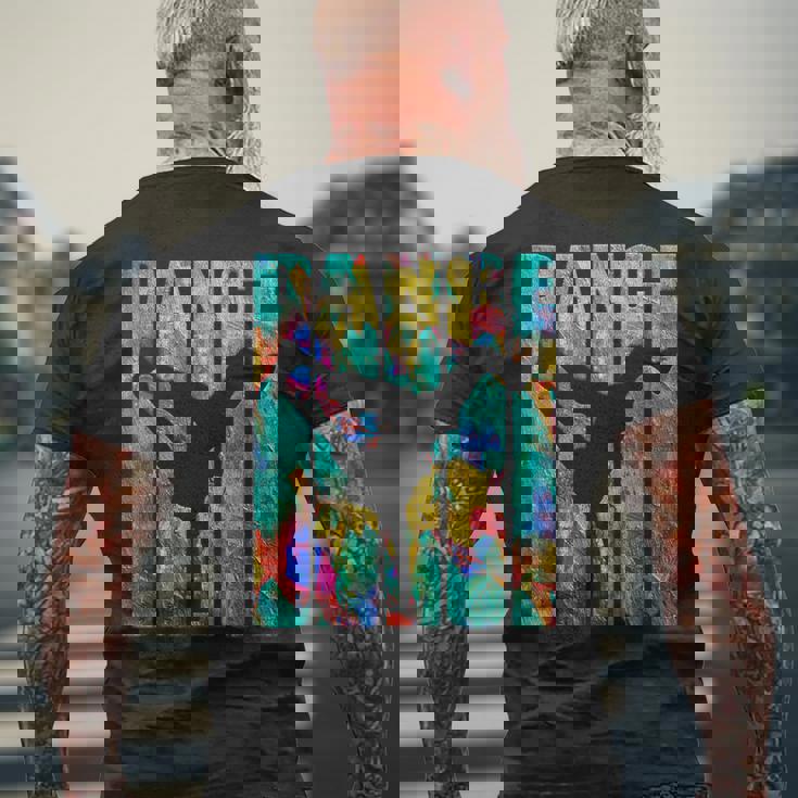 Breakdancing ヒップホップダンスギフト 楽しいグラフィティアート ブレイクダンス メンズTシャツ バックプリント 高齢者への贈り物