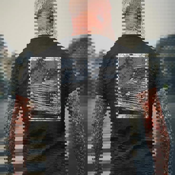 C10、C-10、K5、ジミー、スクエアボディトラック、サバーバン、ブレザー、シルバラード メンズTシャツ バックプリント 高齢者への贈り物