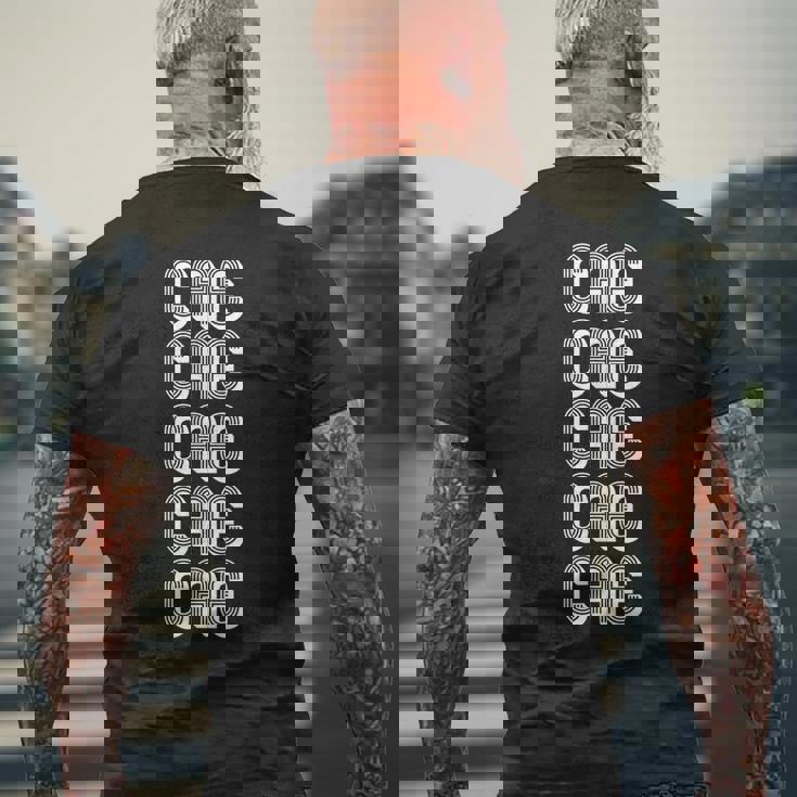 Cae コロンビア空港旅行 メンズTシャツ バックプリント 高齢者への贈り物