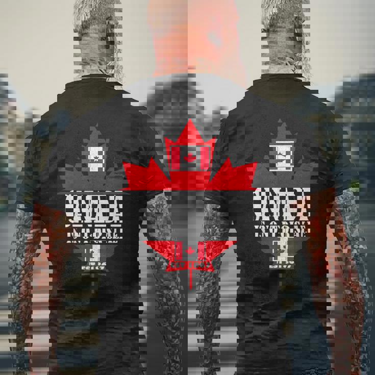 Canada Is Notale 1867 Dad Flag ゴルフビーバー 面白い帽子 メンズTシャツ バックプリント 高齢者への贈り物