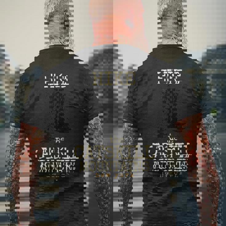 Catskill Mountains Hike New York キャッツキルシャツ メンズTシャツ バックプリント 高齢者への贈り物