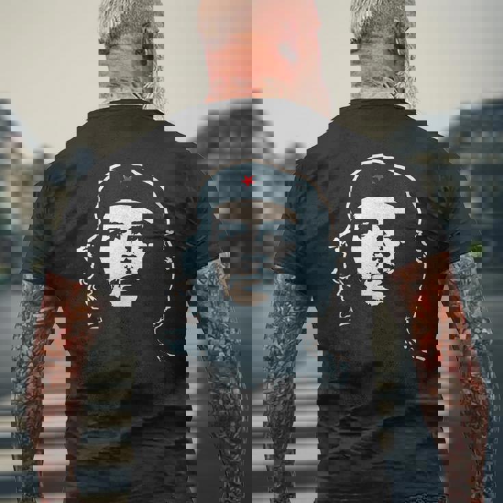 Che Guevara シャツ レボリューション 反乱 キューバ メンズTシャツ バックプリント 高齢者への贈り物