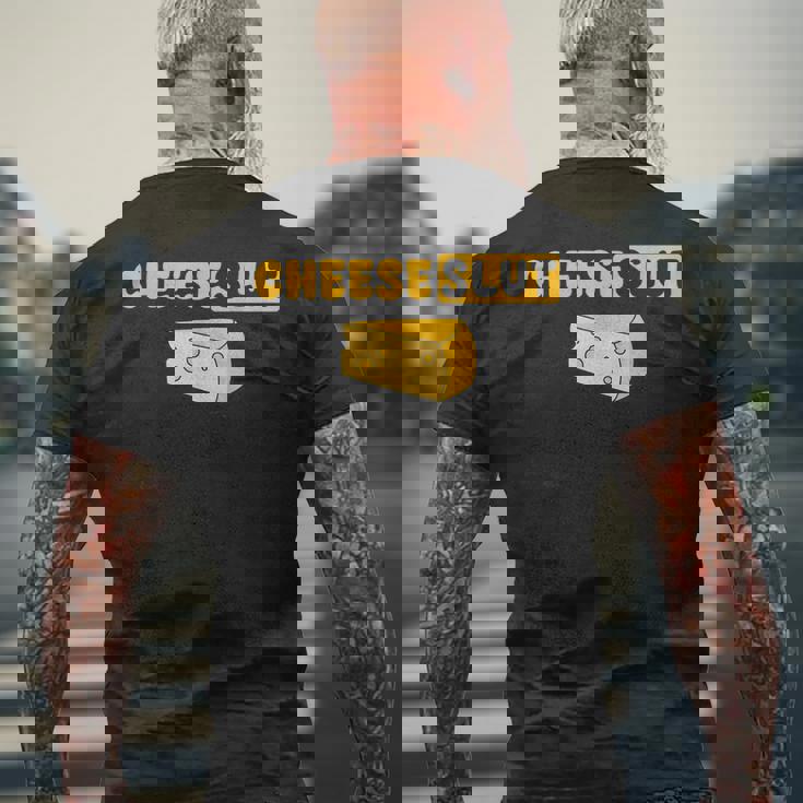 Cheeselut ファニーチーズ愛好家 乳製品 カード ユーモア メンズ レディース メンズTシャツ バックプリント 高齢者への贈り物