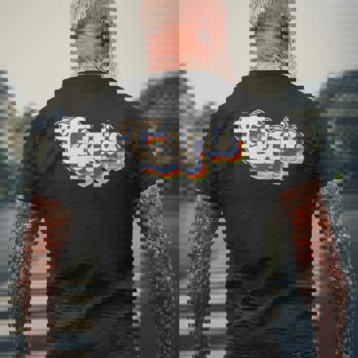 Chris 名前 名前入り 姓 名前 クリス メンズTシャツ バックプリント 高齢者への贈り物