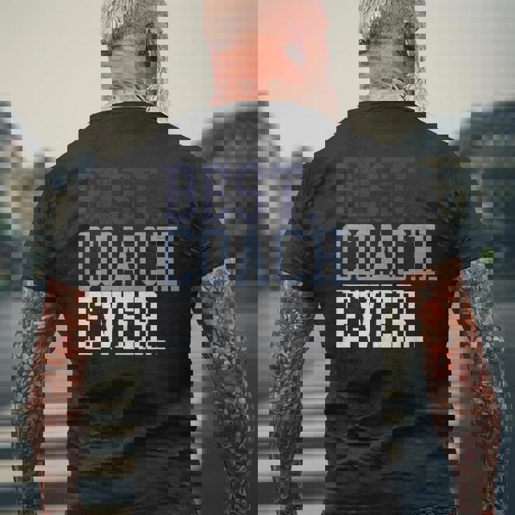 Coach Definition Coach Best Coach Ever メンズTシャツ バックプリント 高齢者への贈り物