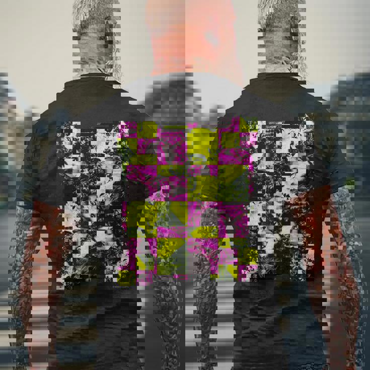 Collage メンズTシャツ バックプリント 高齢者への贈り物