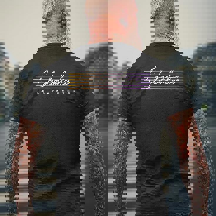 Colombia レトロなスタイルのコロンビア メンズTシャツ バックプリント 高齢者への贈り物