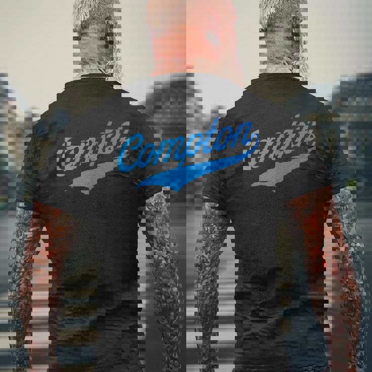 Compton California Usa メンズTシャツ バックプリント 高齢者への贈り物