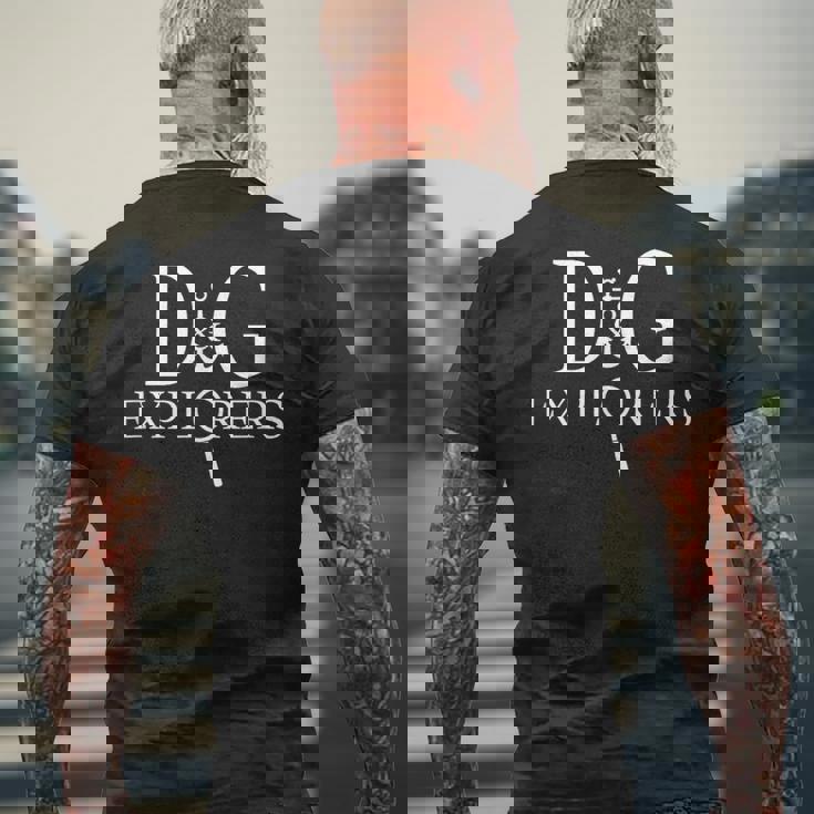 D&G エクスプローラーズ メンズTシャツ バックプリント 高齢者への贈り物