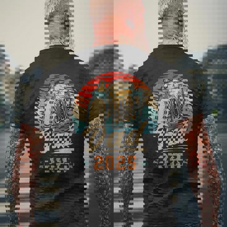 Dad 2025 年のパパ 初めての父の日 若いパパ 新しいパパ メンズTシャツ バックプリント 高齢者への贈り物