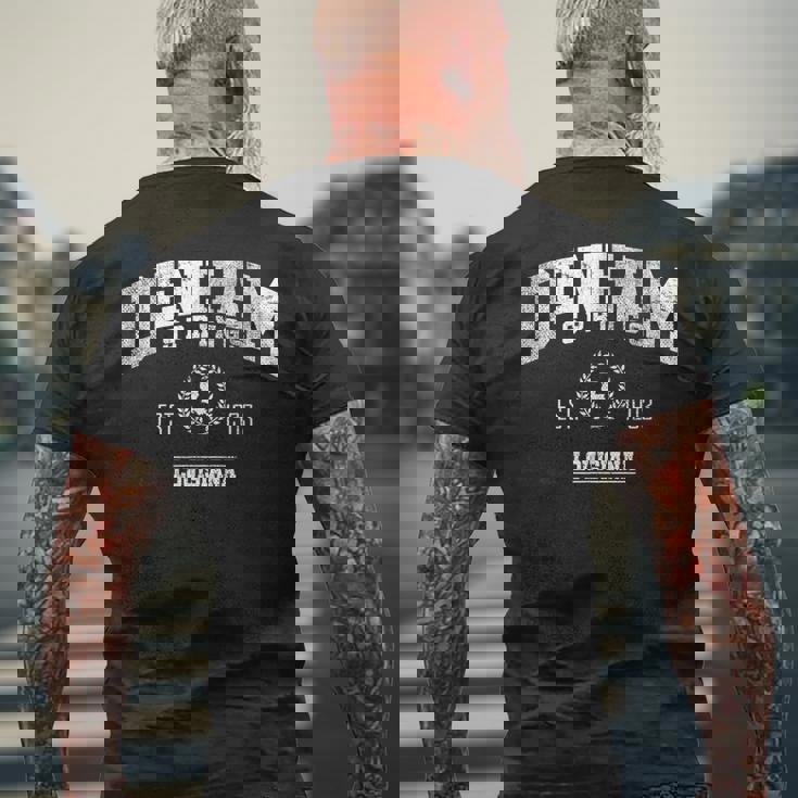 Denhamprings La メンズTシャツ バックプリント 高齢者への贈り物